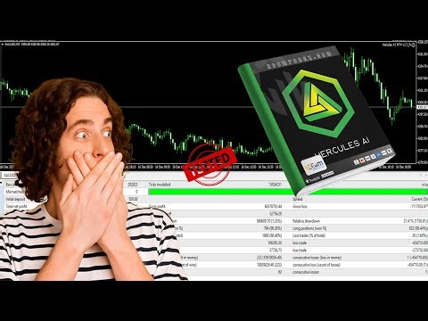 Review Input and Backtest Hercules AI EA MT4 - This EA works well with gold. | EcomForex