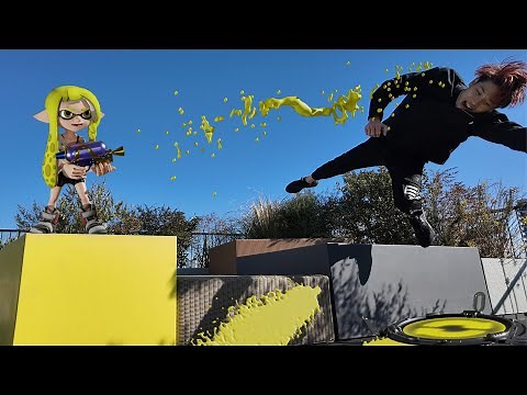 [Splatoon 3] Inkling vs. Human!! Race Battle