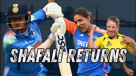 🔥 Shafali Verma’s Comeback! With Pratika Rawal ruled out due to injury, Shafali Verma returns to India’s squad ahead of the crucial Semi-Final against Australia at the #WWC2025. But the big question is — will she make it to the Playing XI, and can she be India’s X-Factor in this knockout clash? #IndiaWomen #CricketAnalysis #AnjumChopra #womensworldcup2025 | Anjum Chopra