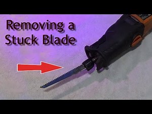 Removing a Stuck Blade AEG Ridgid Reciprocating Saw