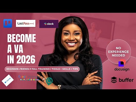 How to Become a Virtual Assistant in 2025 || Full Beginner Training || Tools You Need