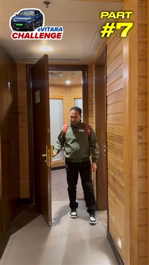 Time to charge ourselves for the Day 2 drive to Jammu in NEW e VITARA #ev #indiagoeselectric