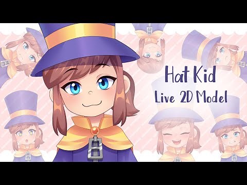 【Showcase】Hat Kid Live2D Model