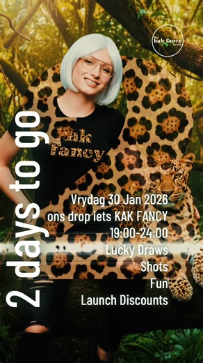 Ons drop Vrydag aand iets KakFancy saam @Meerkat Petra. #weeskakfancy #kakfancy #drop #fyp #fypシ