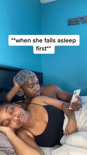 Tag a person who does this while sleeping 😂 #foryou #facts #couple #couples #relatable#268 | Tyhijah & Bliss