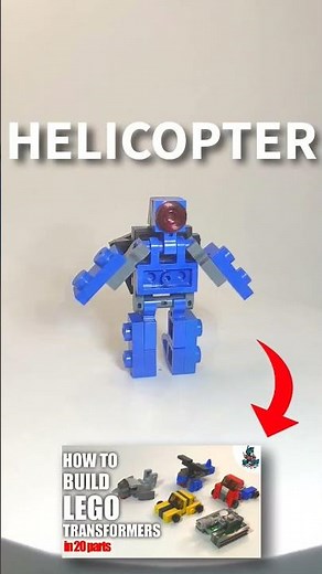 LEGO HELICOPTER #lego #transformers #legotransformers