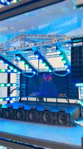 Micro Stage on Instagram: "M64A assembled suit Lighting & screen controllable #microstage #lightingcrew #stagedesigner #stagemodel #staggerigging #stagemodelsuit #lightingdmx"