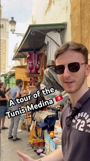 A tour of the Tunis Medina 🇹🇳 and Al-Zaytuna Mosque 🕌 #tunisia #tunis #muslim