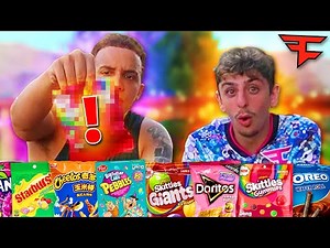 Taste Testing EXOTIC SNACKS with FaZe Rug!