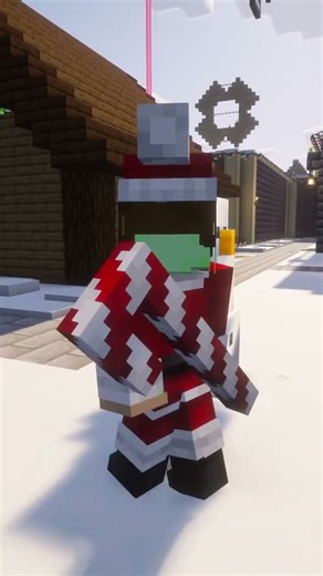 Ein SCHNEEMANN in Minecraft #villagerverse #minecrafttutorial #leonidas