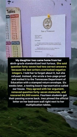She Corrected 84,000 Test Scores