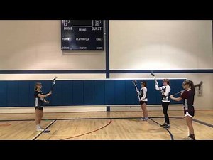 Quick Stick Lacrosse Drill - Indoor Drill Using Swax Lax Lacrosse Training Balls