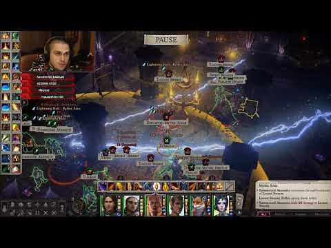 Pathfinder: WotR - Xanthir Vang Boss Fight - Hard Difficulty - Ivory Sanctum map