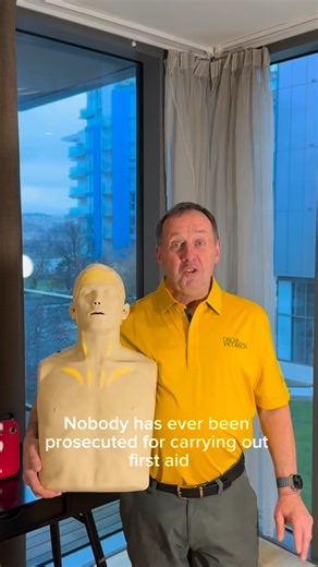 Afraid of getting in trouble for CPR? Don’t be. The Good Samaritan law and SARAH Act protect people who help in good faith. Your actions could save a life 💙 | Code Blue CPR UK