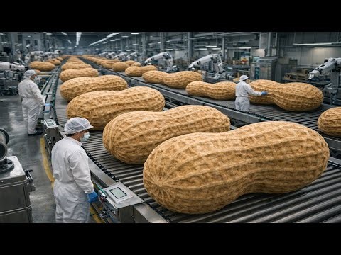 Inside a Modern Factory | From Peanuts to Peanut Candy