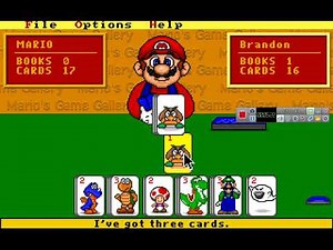 Mario's Game Gallery Go Fish