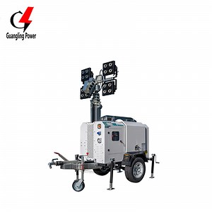 [Hot Item] 5m Manual Truss Lift Portable Light Tower 360 LED High Must Lighting Tower