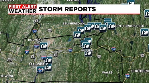 1.2K views | Saturday's Damage Caused by Straight Line Winds and Localized Microbursts | Western Mass News | Facebook