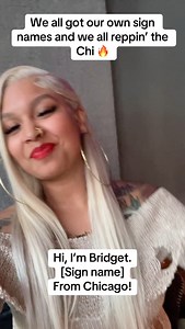 1K reactions · 30 shares | DEAF. SIGN NAMES. CHICAGO PRIDE. Enough...