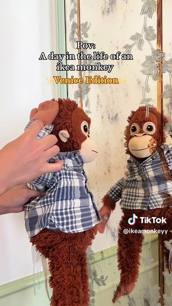 IKEA Monkey: A Day in the Life with Soft Toys | Venice Edition