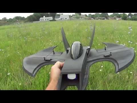 The (Bat Wing) 70mm EDF RC JET. PDF Plans foamconceptjets.com
