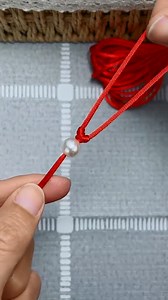 1.7M views · 15K reactions | Instructions for tying a beautiful and simple pearl necklace #DIY #diycrafts #diy | Craft 1 Minute | Facebook