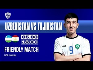 Uzbekistan vs Tajikistan | International futsal friendly match | Livestream