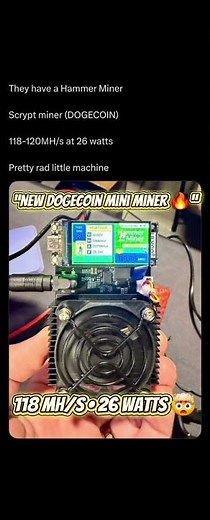 Dogecoin Finally Has Its Own BitAxe 🐶