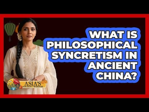 What Is Philosophical Syncretism In Ancient China?