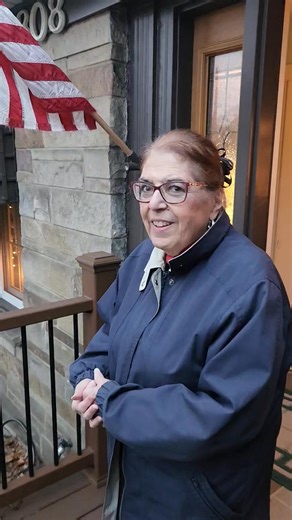Irene singing Silent Night in American Sign Language with our carolers. What a blessing! A Blessed Nativity to all! | St. John the Forerunner Greek Orthodox Church