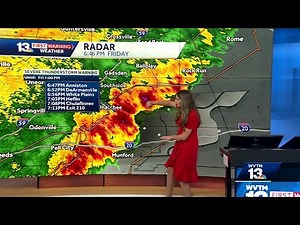First Warning Alert Day: Tracking severe storms in Alabama with wind, hail, lightning