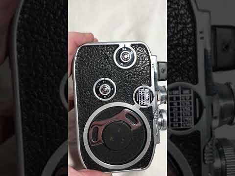 Paillard Bolex B8 8mm Camera Demonstration