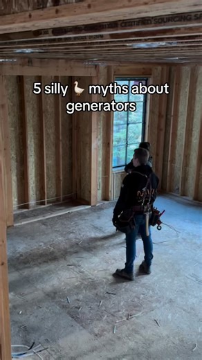 NAVI Electric | Snohomish Electricians on Instagram: "Don’t let this ruffle your feathers but… 1. Generators are for people who don’t want spoiled food, frozen pipes, medical equipment shutting off or business downtime or *GASP* no WiFi connection 😱 2. Portable generators can help in emergencies- but they do not offer automatic power, have a limited capacity and require manual setup. Standby generators turn on within seconds, power critical systems and don’t rely on you being home. 3. Reality i