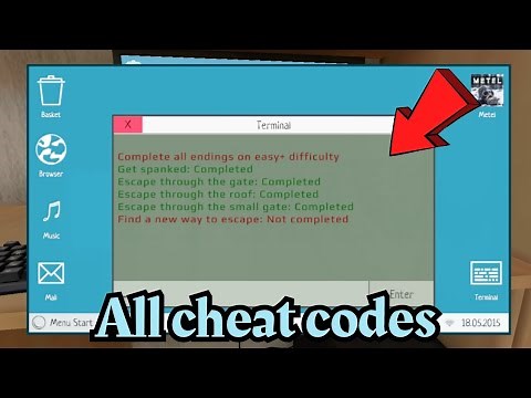 All Terminal Codes In SchoolBoy Runaway!