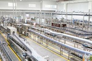 [Hot Item] 32000-48000bph Bottle Water Conveyor System for Mineral Water Secondary Package Solution