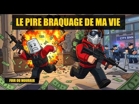 ON A VOULU BRAQUER UNE BANQUE... MAIS ÇA A MAL TOURNÉ !