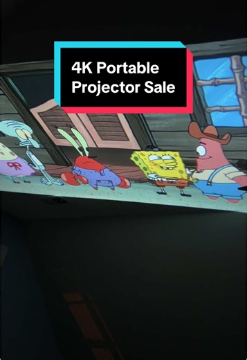 Transform Movie Nights with a Portable 4K Projector