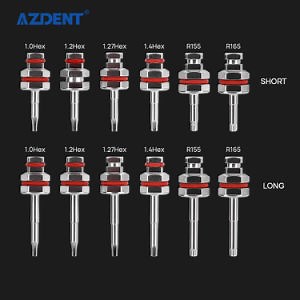 [Hot Item] Azdent Tainless Steel Dental Implant Screw Wrench Hex Drivers Kit for Clinic