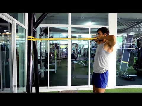 Resistance Band Face Pull Exercise