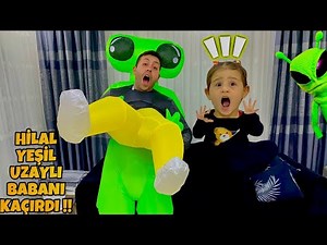 HİLAL TELEVİZYON DA YEŞİL UZAYLI ALİEN İZLEDİ‼️ YEŞİL UZAYLI ALİEN EVE GELDİ HİLAL KAÇIRILDI ‼️‼️