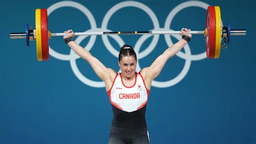 Canada's Maude Charron claims silver in women's 59kg weightlifting class
