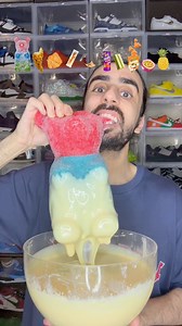 Food ASMR Eating World’s Biggest Gummy Bear 🐻 #food #asmr #eating #satisfying | Bader ASMR