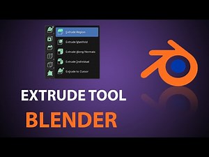 Blender Tutorial: Mastering the Extrude Tool in 5 Minutes