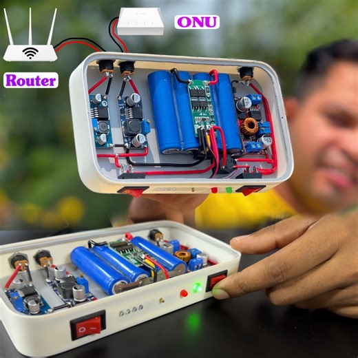 730K views · 15K reactions | Wi-Fi UPS making video | Technical ind | Facebook