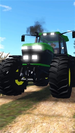 Jedoucí Traktor @Farmář z train sim