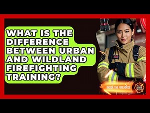 What Is the Difference Between Urban and Wildland Firefighting Training? | Inside the Firehouse