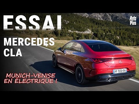 Essai nouveau Mercedes CLA (2025) : on a tenté un road-trip Munich-Venise de 600 km sans recharger !