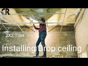 Installing Fall Ceiling 2x2 tiles