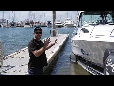 How to launch a boat with the help of an L & R Boat Latch