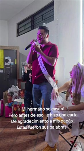 Momento emotivo en la boda de mi hermano